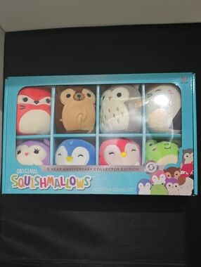 Squishmallows 5 Year Anniversary Collector Edition Set -4"  New